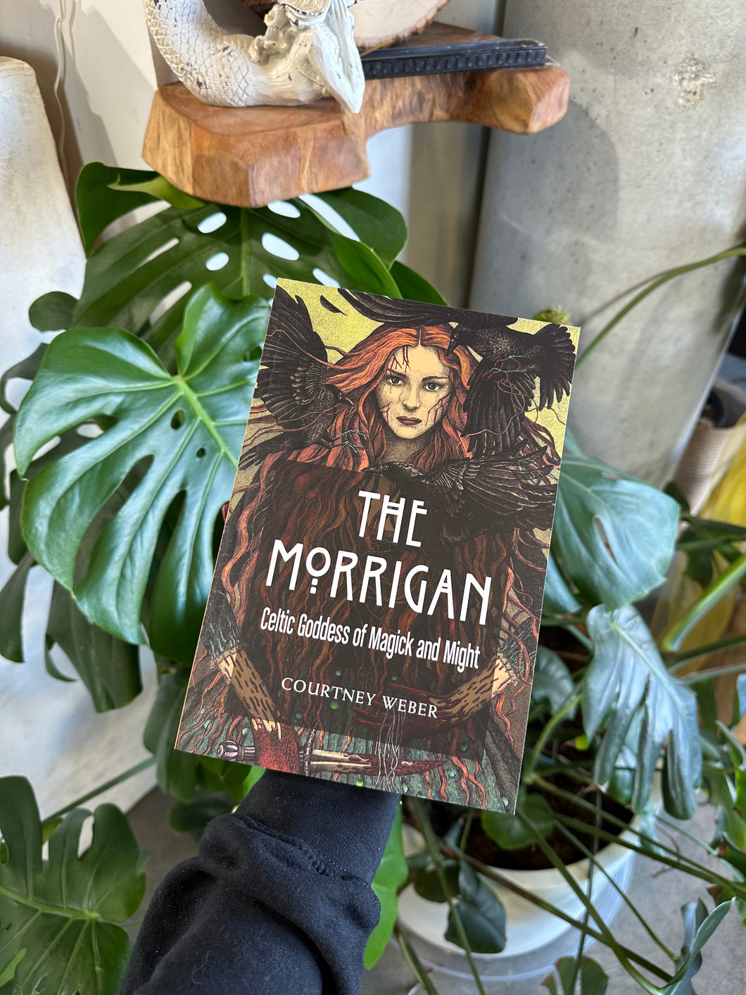 The Morrigan: Celtic Goddess of Magick and Might Paperback by Courtney Weber