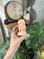 Cream Triple Goddess Candle