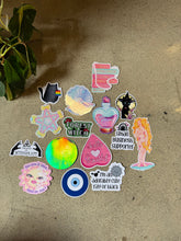 Load image into Gallery viewer, Yellow Bow Pentacle Sticker

