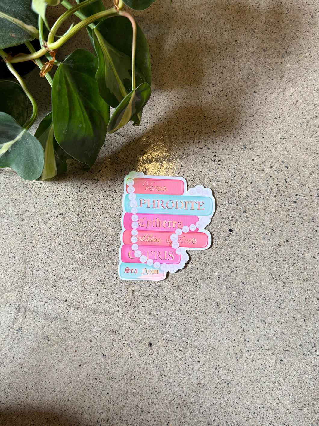 Aphrodite Books Sticker