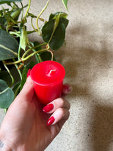 Load image into Gallery viewer, Red Votive Candle
