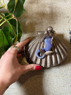 Mermaid on a Shell Box
