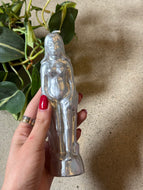 Silver Female Body Candle