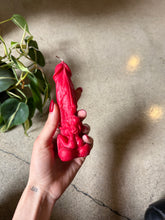 Load image into Gallery viewer, Woman on Penis - Red Candle
