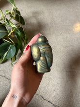 Load image into Gallery viewer, Buddha Candle - Green and Gold
