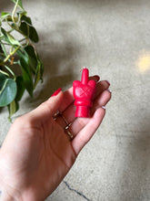 Load image into Gallery viewer, Small Flip Off Candle - Red
