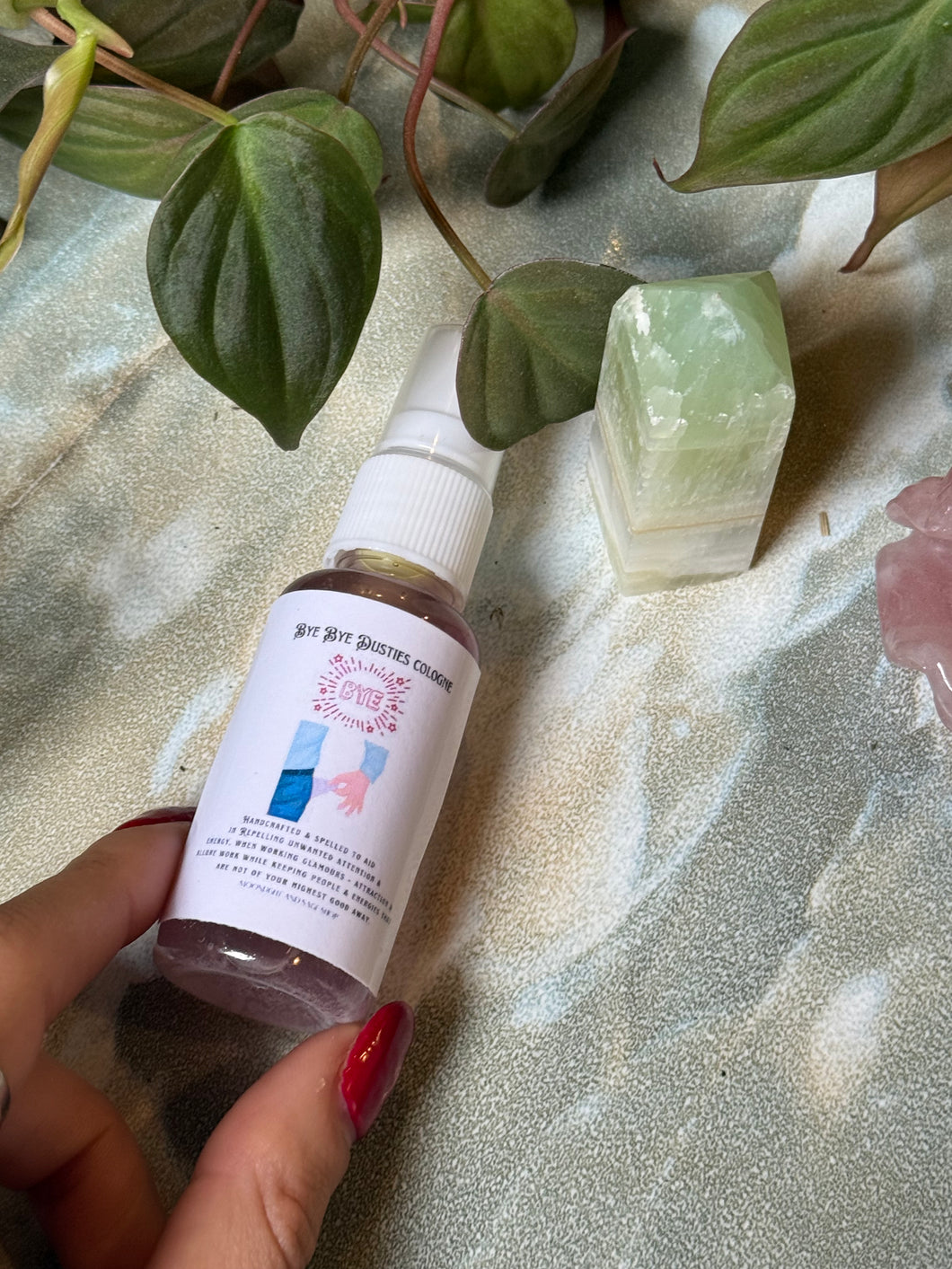 Bye Bye Dusties Spiritual Cologne Available until Monday May 12th at 9am pst