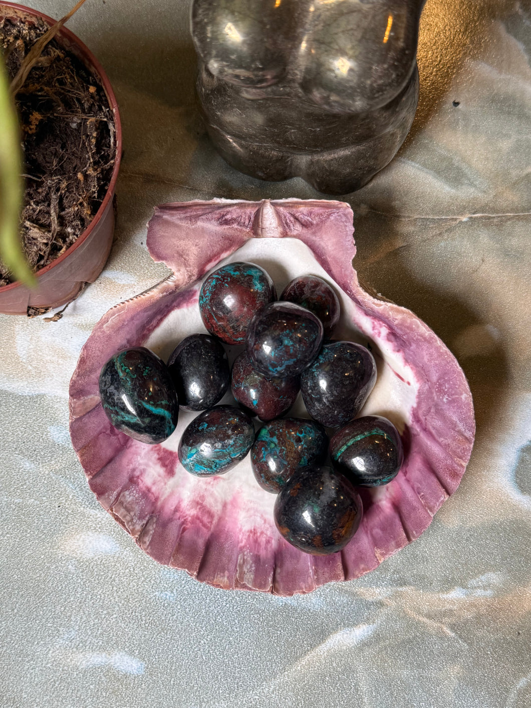 Phoenix Turquoise Crystal Tumble