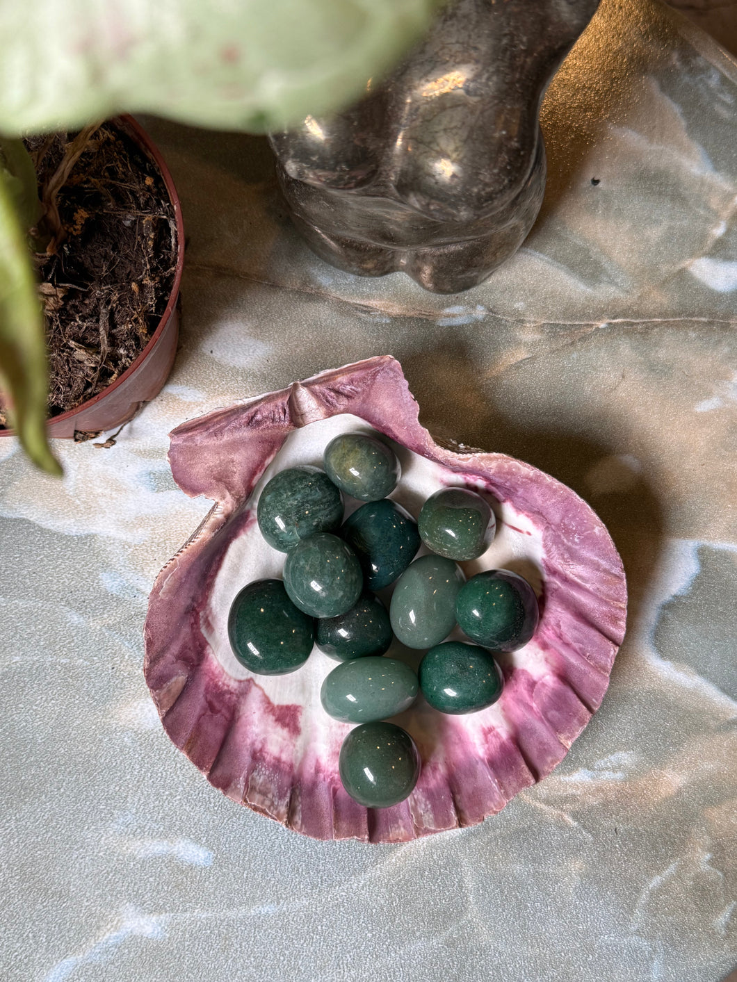 Green Aventurine Crystal Tumble