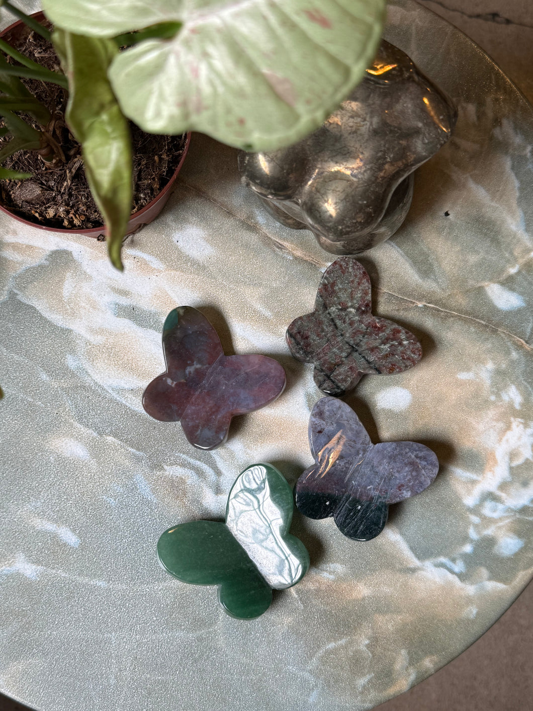 Intuitively Picked Crystal Butterfly Crystal