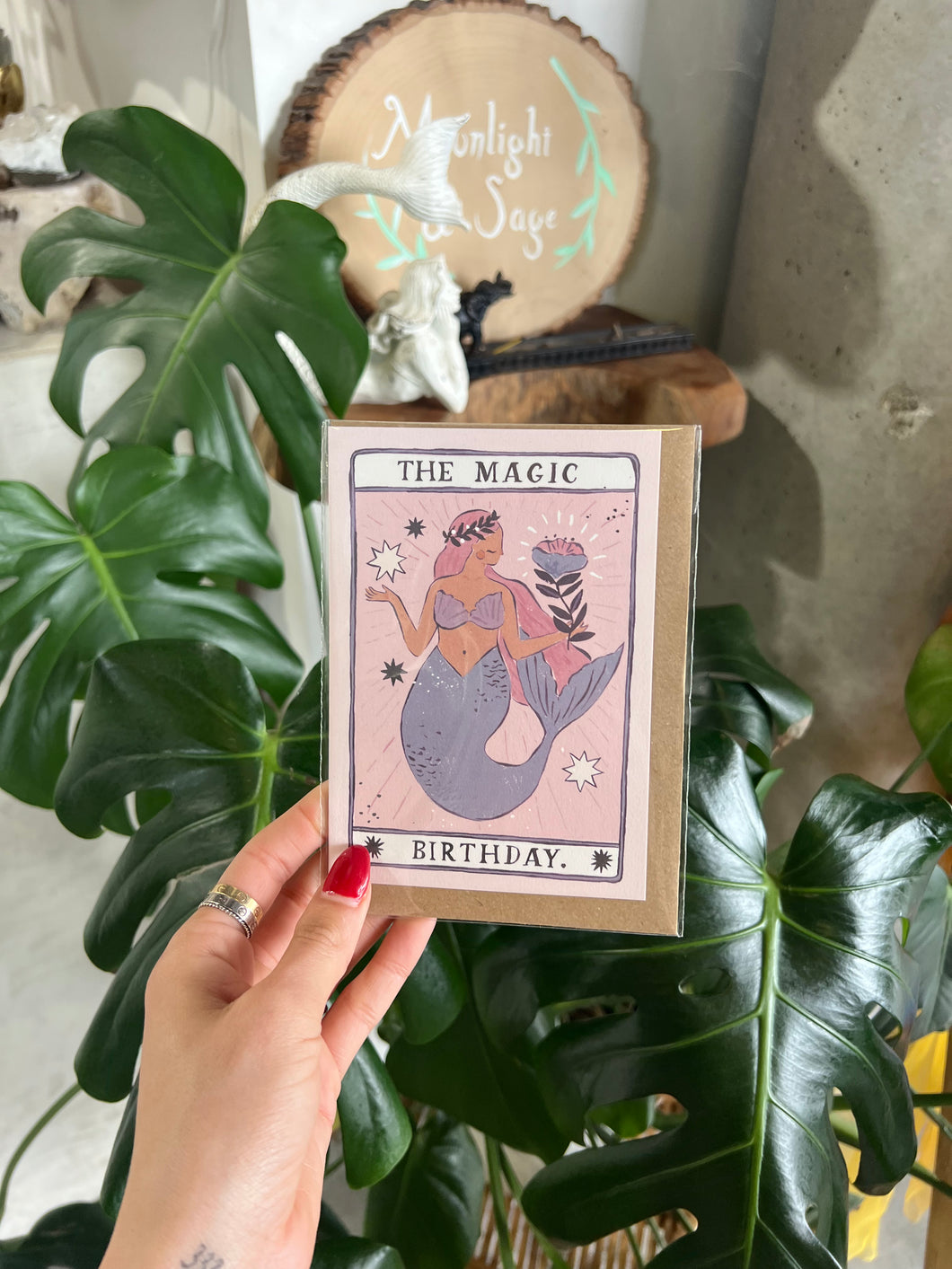 The Magic Birthday (Mermaid Birthday Card) - Sister Paper Co. Greeting Card