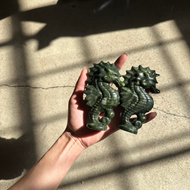 Green Jade Seahorse