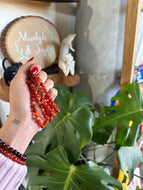 Carnelian Gemstone Bracelet - 4mm