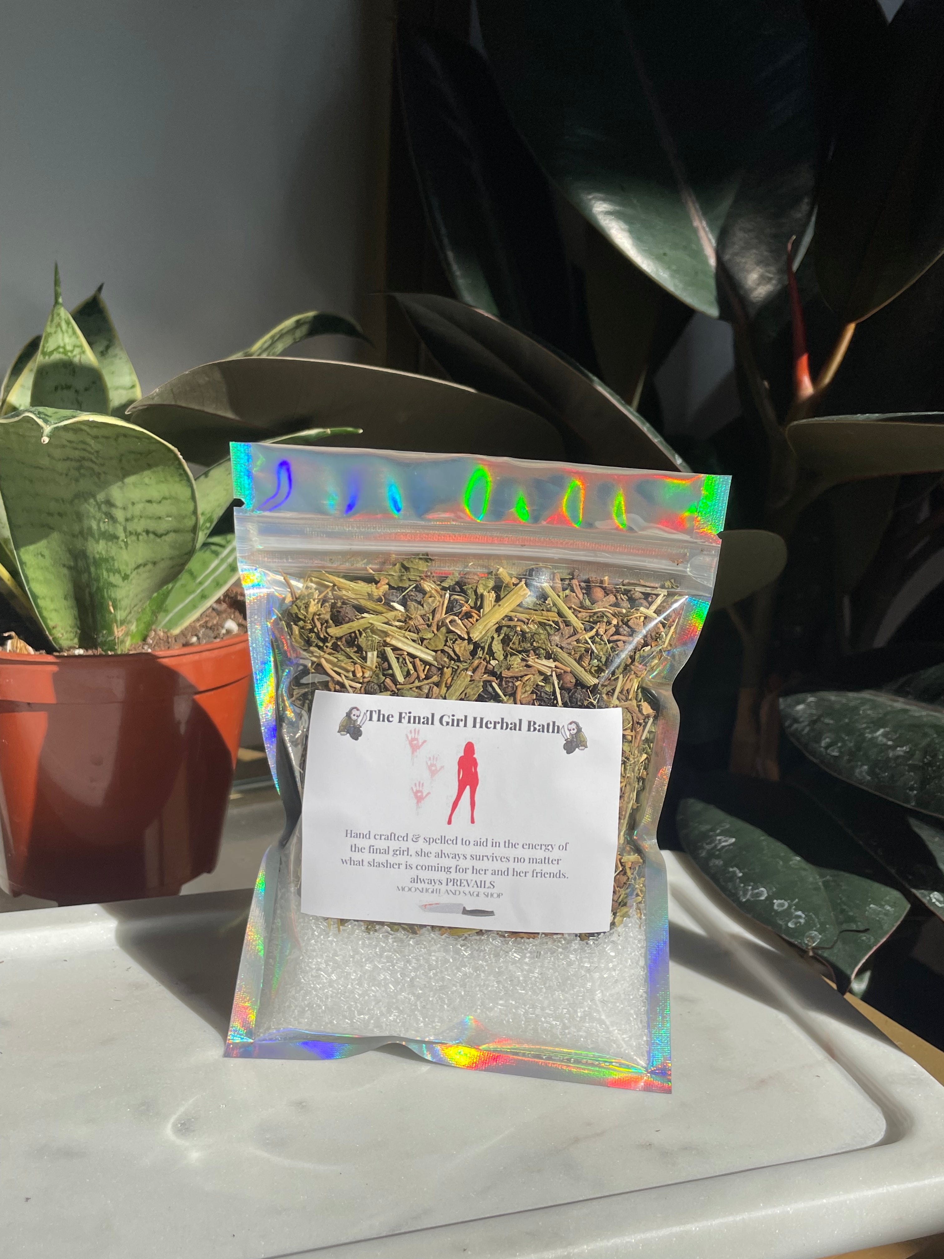 The Final Girl Herbal Bath AVAILABLE UNTIL MONDAY OCTOBER 14TH AT 9AM