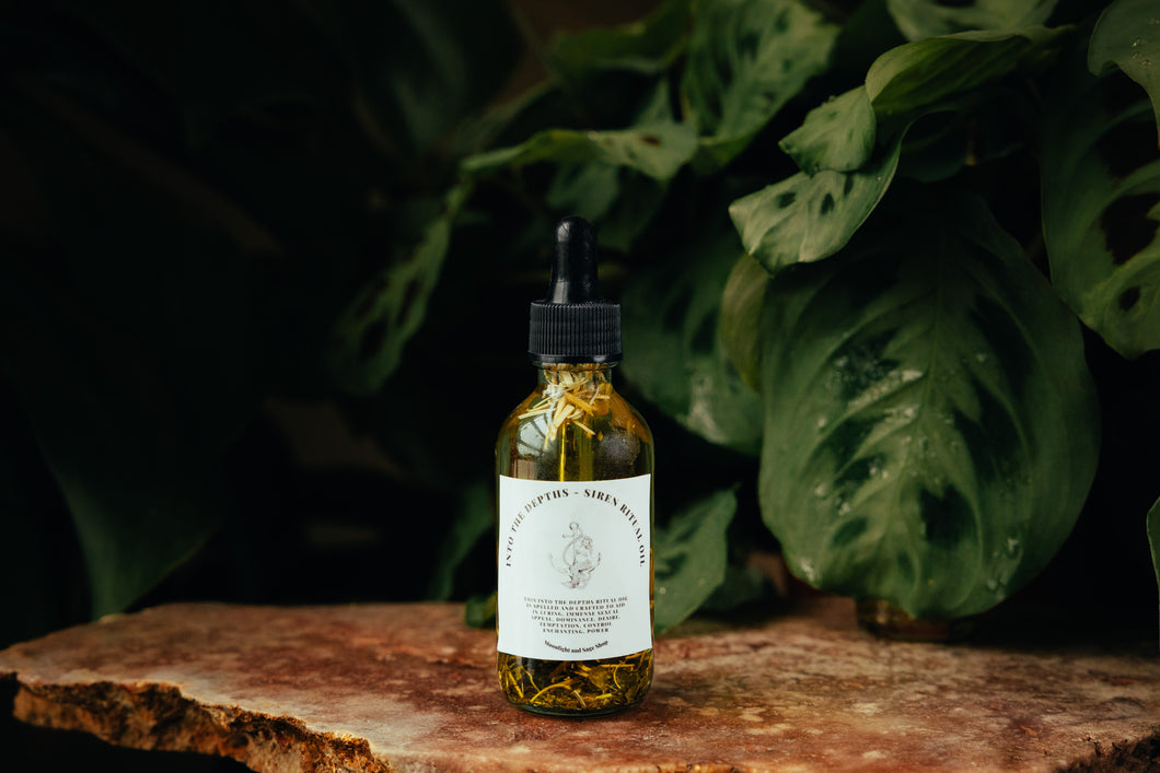 Into the Depths Siren Ritual Spell Oil