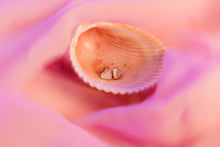 Load image into Gallery viewer, Enchanted Mother of Pearl Heart Earrings
