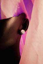 Load image into Gallery viewer, Enchanted Mother of Pearl Circle Earrings
