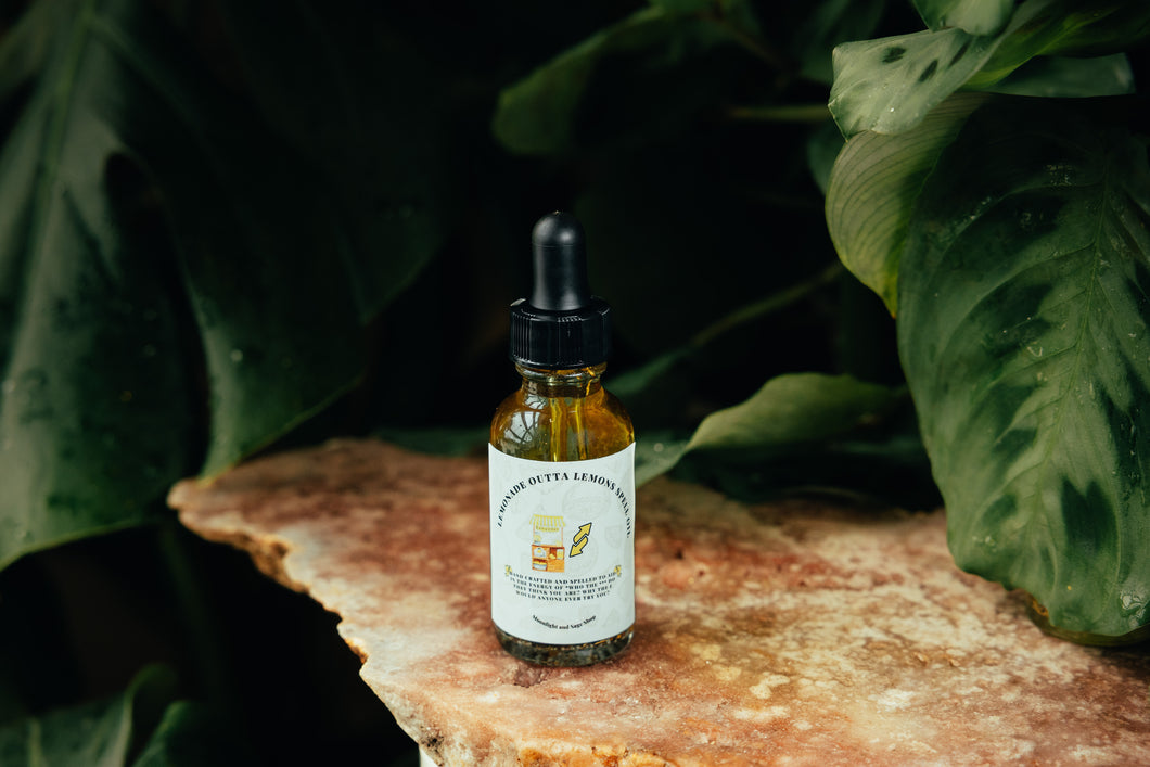 Lemonade Outta Lemons Ritual Spell Oil