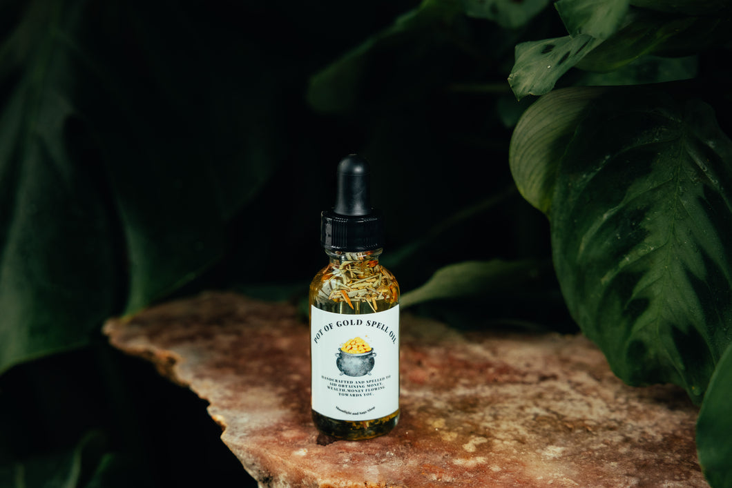 Pot Of Gold Ritual Spell Oil