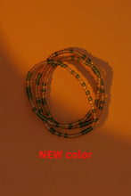 Load image into Gallery viewer, NEW Into the Depths Siren Sea Spelled Waist Beads - Sea Moss
