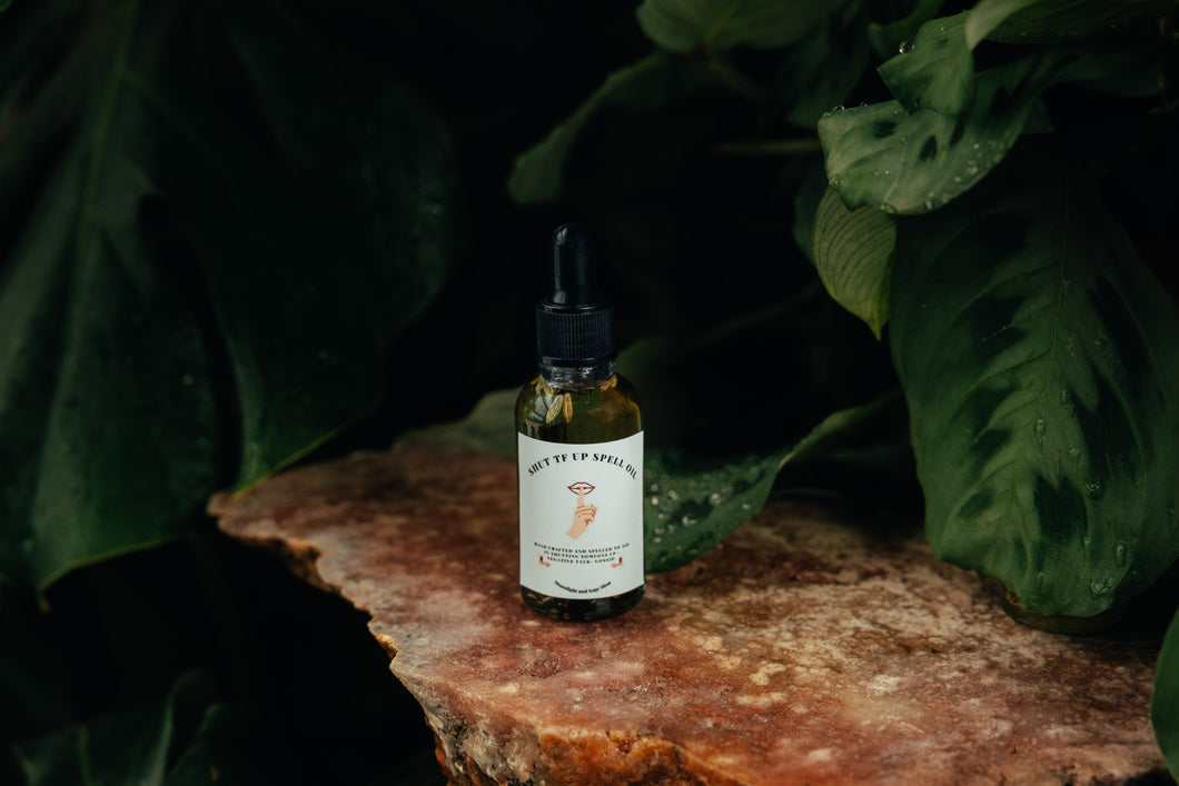 Shut Up Ritual Spell Oil