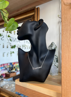 Capricorn Zodiac Necklace Sterling Silver