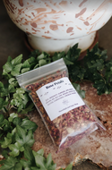 Dried Organic Red Rose Petals 1 Oz