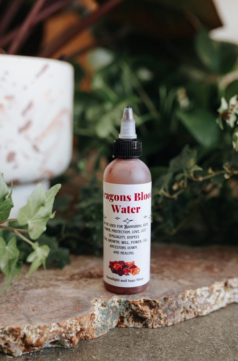 Dragon's Blood Spiritual Water (Dragons Blood Water) - Handcrafted and Spelled by Anastasia