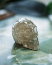 Load image into Gallery viewer, Small Smokey Quartz Skull Crystal Carving
