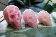 Rose Quartz Skull Medium