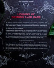 Load image into Gallery viewer, The Dictionary of Demons- Expanded and Revised by M. Belanger
