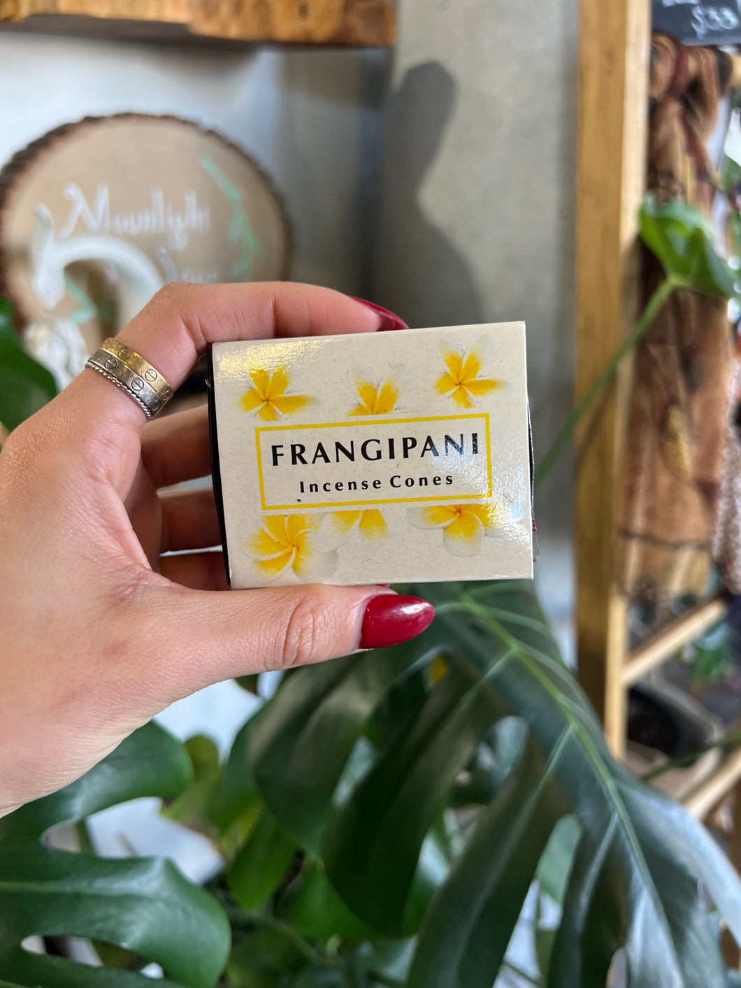 Frangipani (Plumeria) Incense Cones Kamini Brand