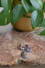 Load image into Gallery viewer, Blue Vein Crescent Moon Crystal
