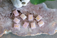 Rose Quartz Crystal Runes