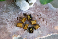 Tigers Eye Crystal Runes