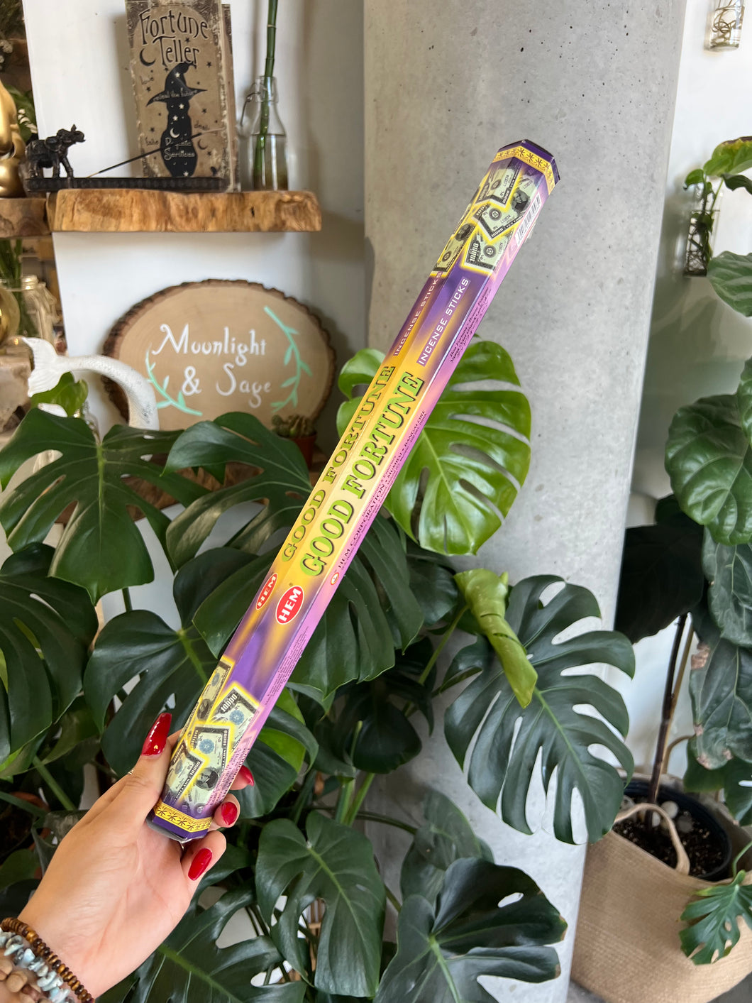 Good Fortune Jumbo Extra Long Incense