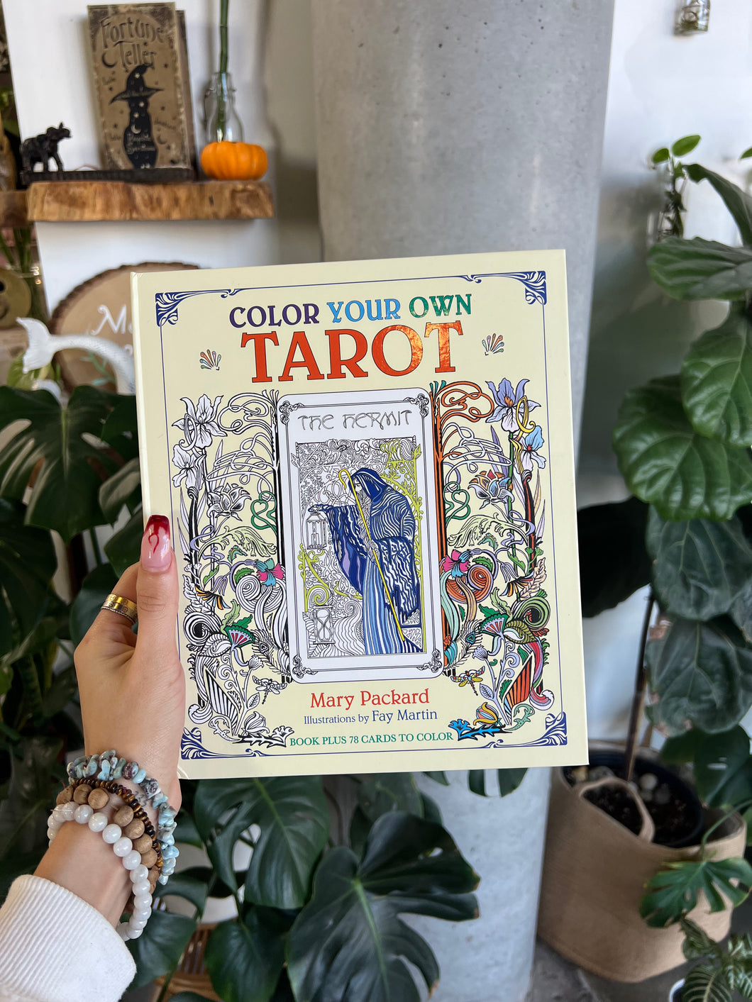 Color Your Own Tarot Paperback – Coloring