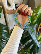 Into the Depths Siren Sea Spelled Waist Beads  - Sea Glass