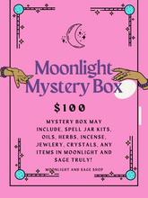 Load image into Gallery viewer, $100 Moonlight Mystery Witchcraft Bag
