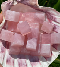 Load image into Gallery viewer, Rose Quartz Cube Crystal

