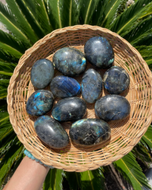 Labradorite Palm Stone Crystal