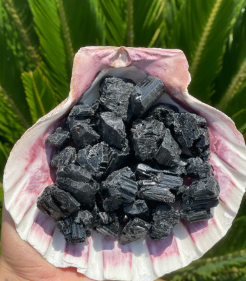 Raw Black Tourmaline Tumble Crystal