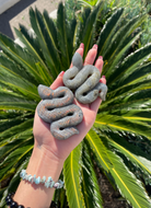Labradorite Snake Crystal Carving - (LOW IN STOCK)