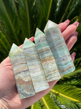 Load image into Gallery viewer, Caribbean Calcite Crystal Tower
