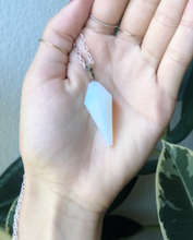 Load image into Gallery viewer, Opal Pendulum + Necklace Chain
