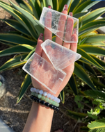 Selenite Crystal Slab Small