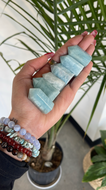 Aquamarine Crystal Towers Small