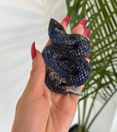 Sodalite Snake Crystal
