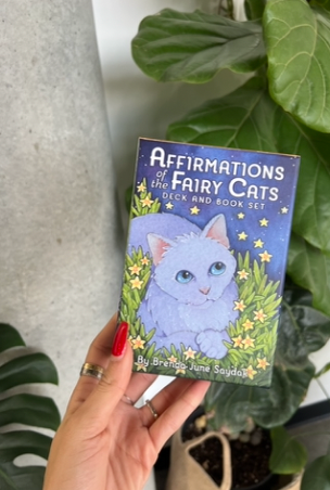 Affirmations of the Fairy Cats - Deck and Book Set