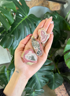 Rhodochrosite Crystal Slab - Medium